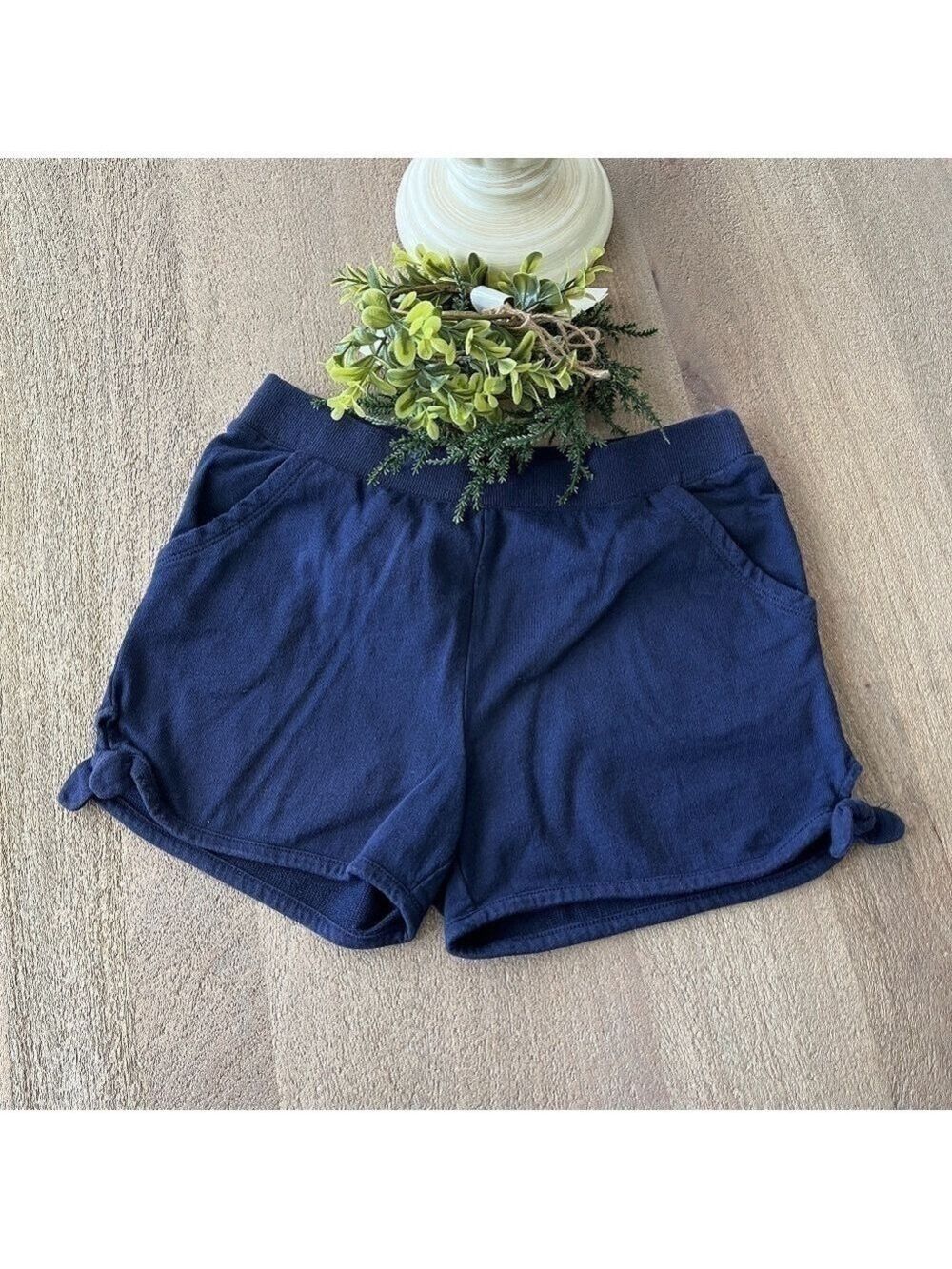 GAP Navy Blue Cotton Shorts with Bows